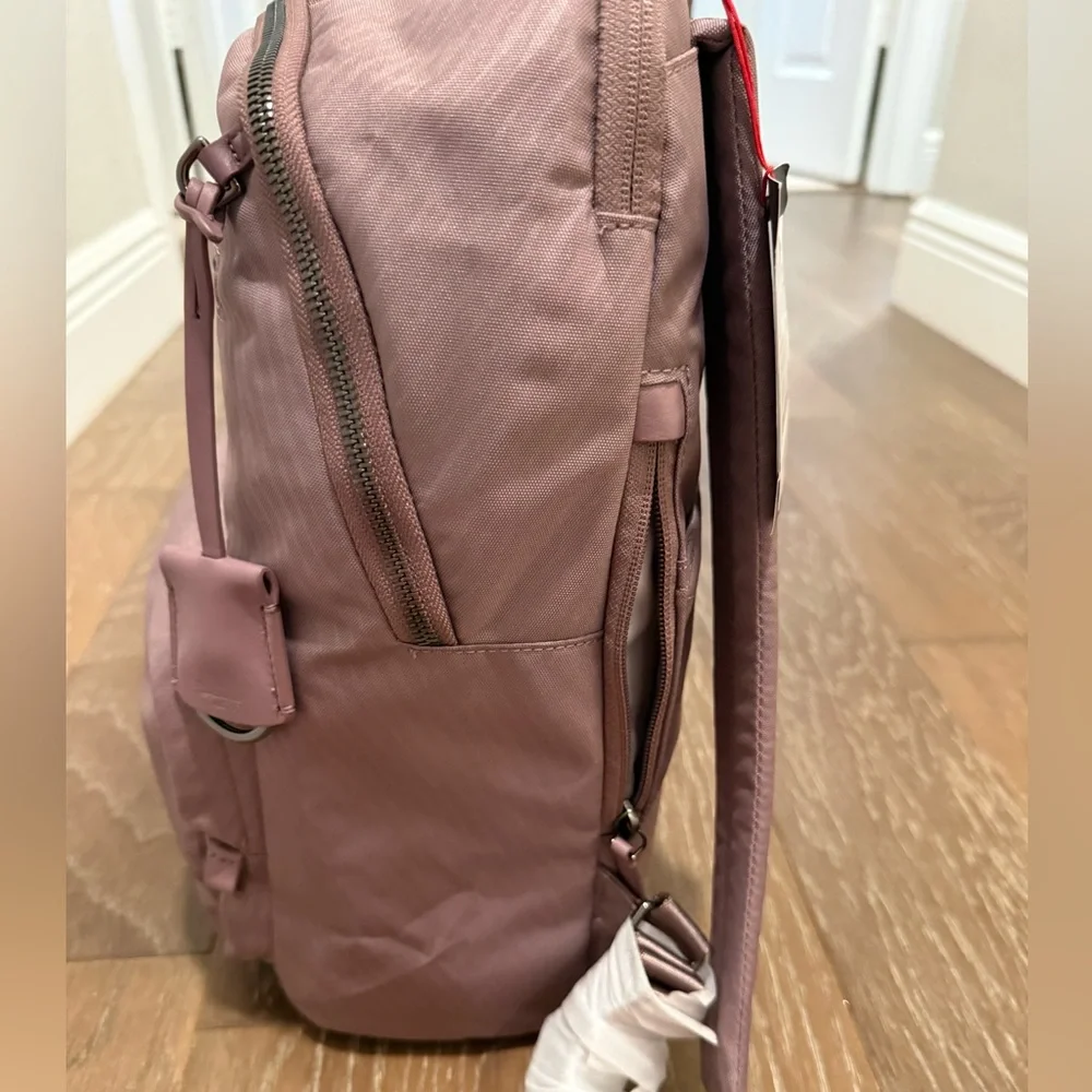 Tumi Harriett Dusty Rose Backpack with Gun Metal Hardware 13” Laptop
